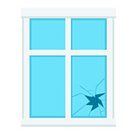 Broken glass window and sliding glass door repair and replacement service